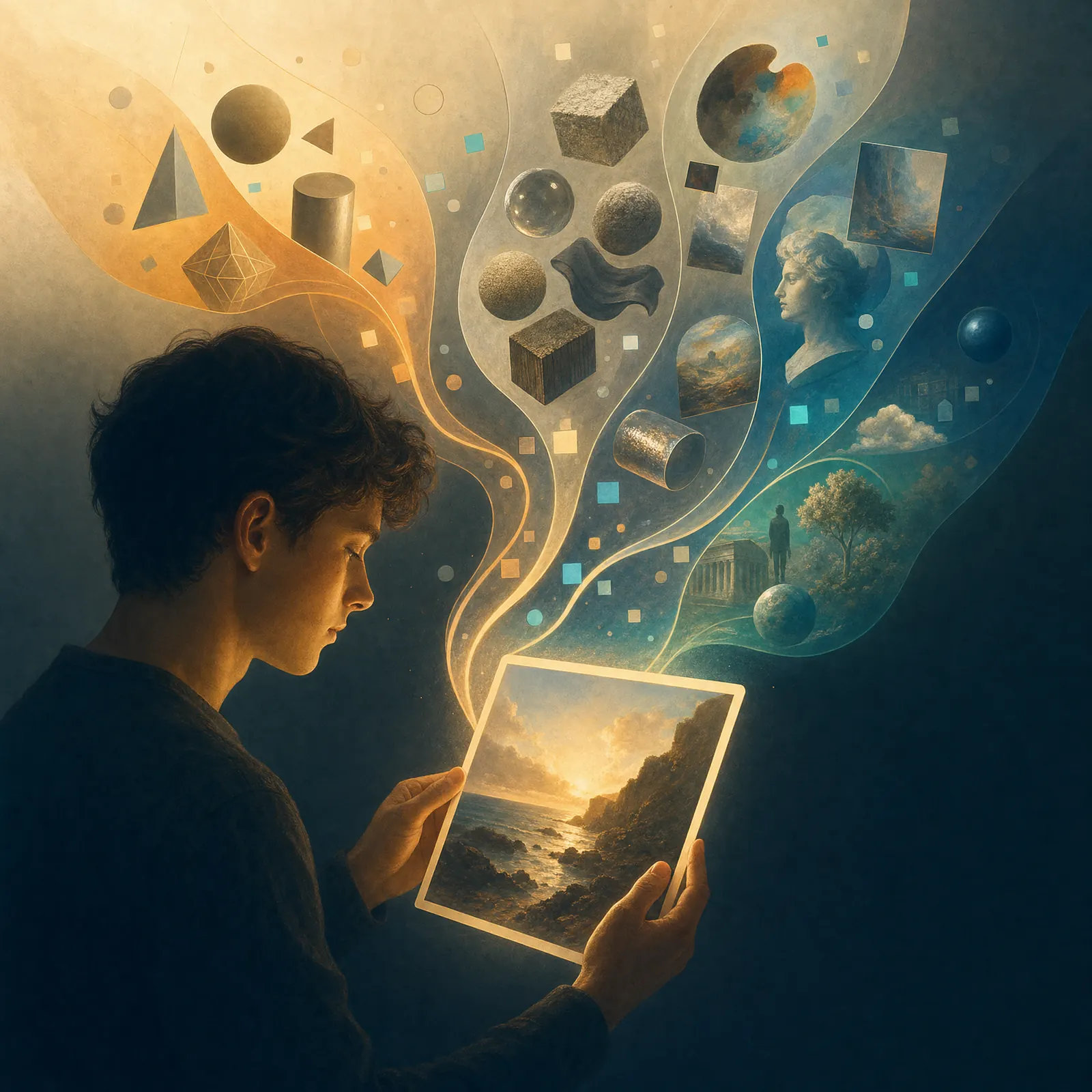 AI assistant explaining objects, context, and clues in an image
