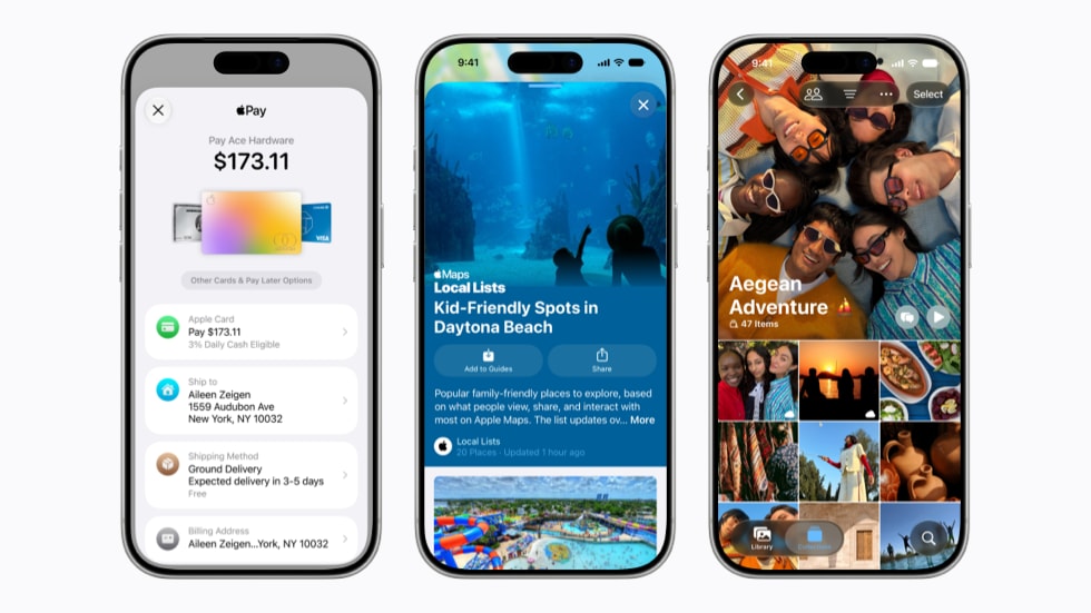 Apple services intelligence hero image from Apple Newsroom