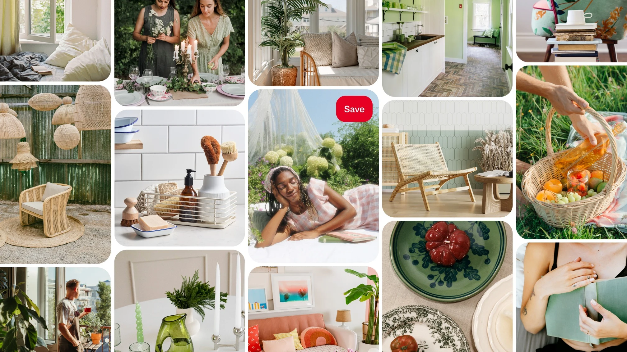 Pinterest 2026 trend report shopping and discovery collage from Pinterest Newsroom