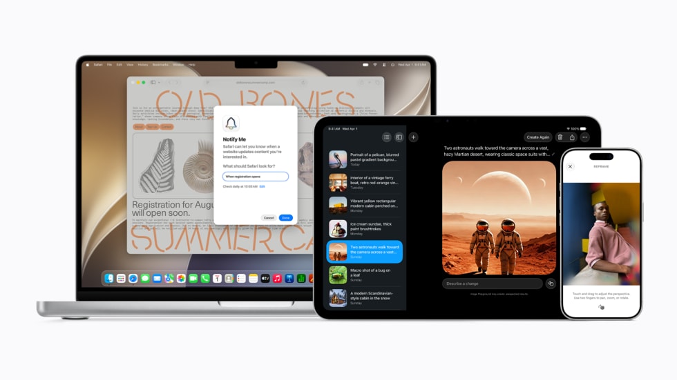 Apple Intelligence hero image from Apple Newsroom