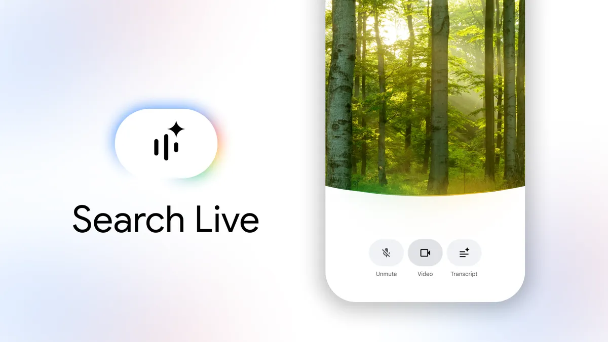 Google Search Live header image from Google Blog