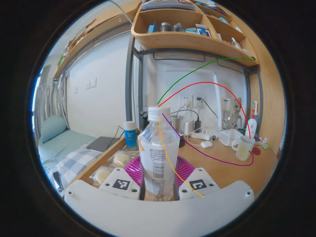 Official PerceptionBench visual localization example from the Kimi team