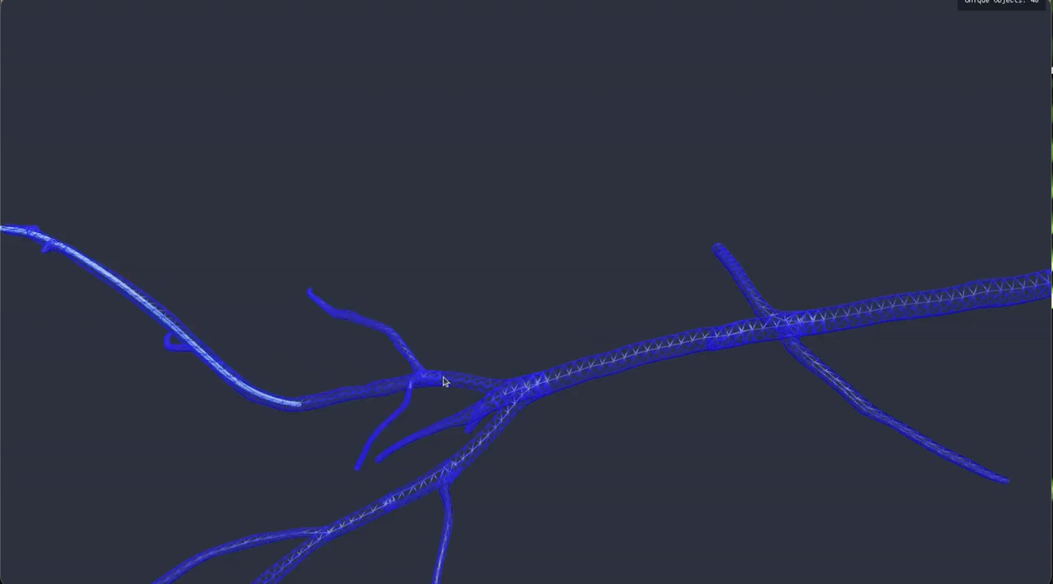 NVIDIA medical physics simulation graphic for robot training