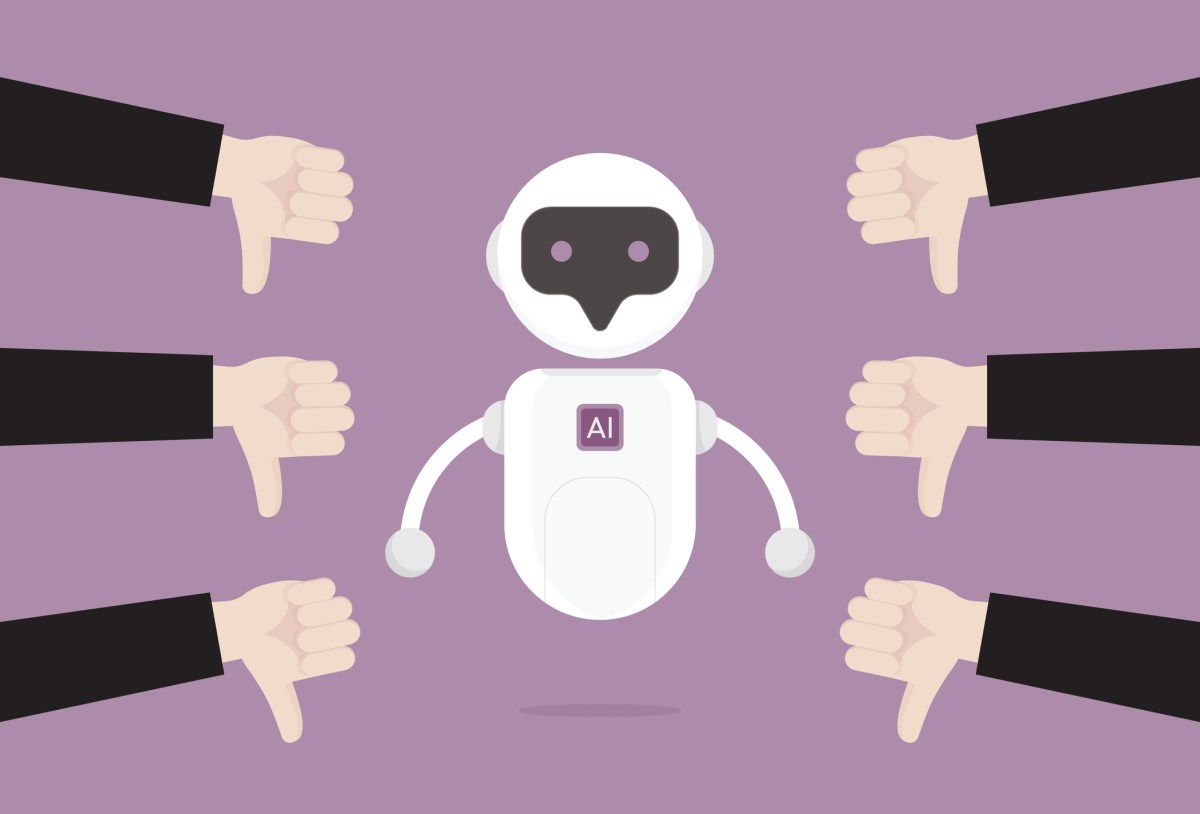 Library workshop image used by TechCrunch in its report on Avoiding AI events