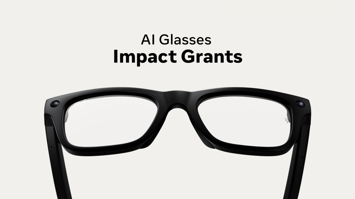 Meta AI Glasses Impact Grants illustration