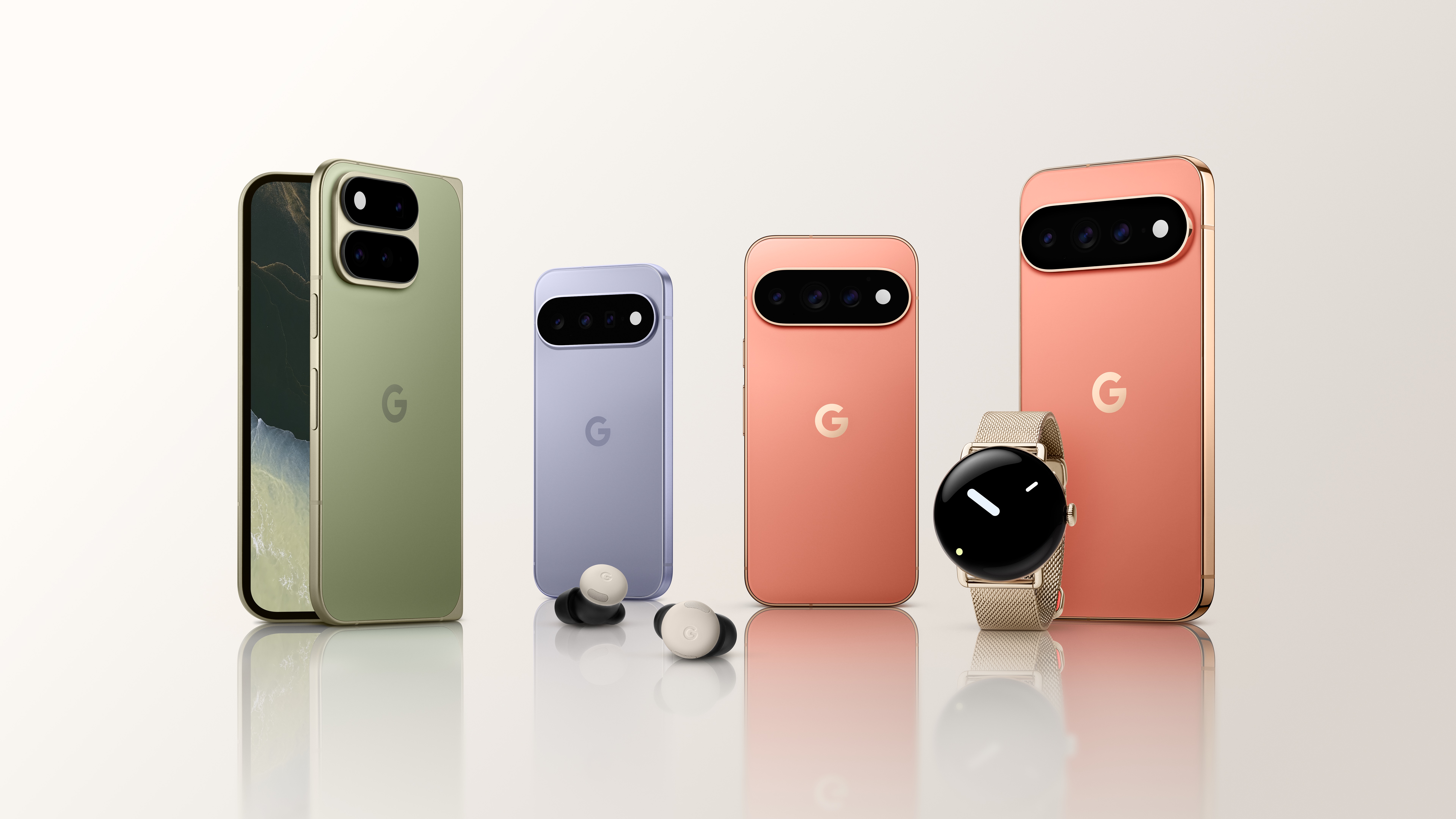 Google Pixel 11 devices shown in the Made by Google 2026 lineup
