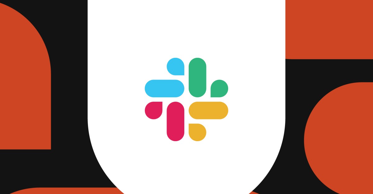 Slack logo illustration used for coverage of collaborative coding channels