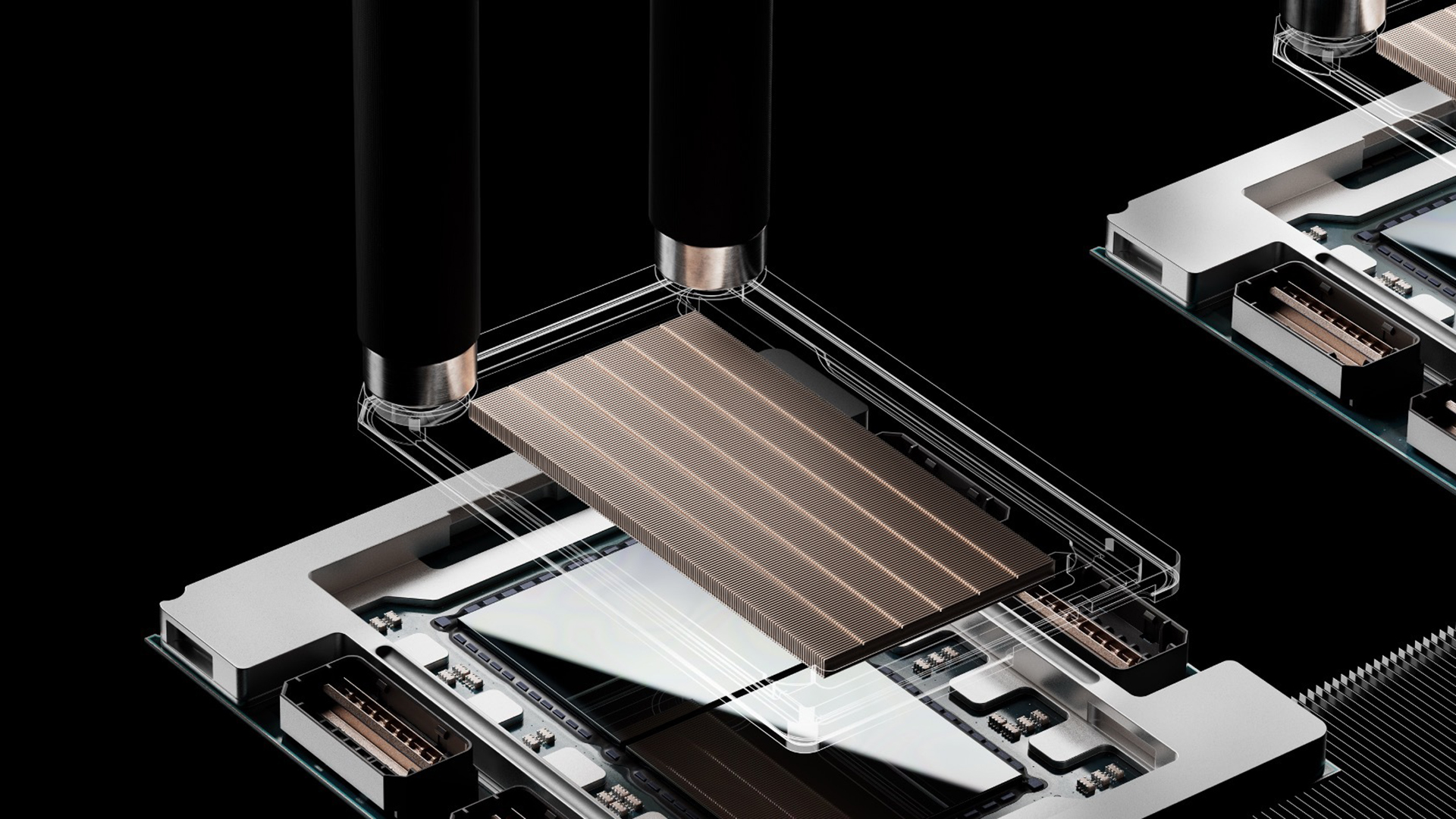 CAD layout of IBM's dual-architecture processor designed with Arm