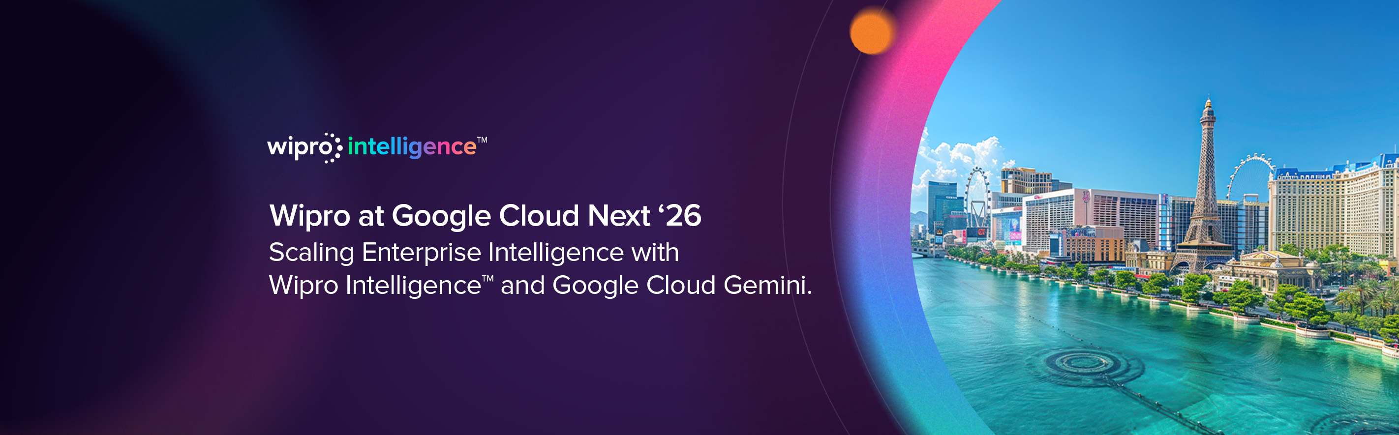 Wipro Intelligence and Google Cloud Gemini partnership banner