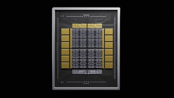 NVIDIA NVHBM package architecture image on a dark background