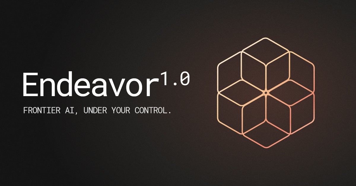 Flower Labs Endeavor 1.0 model launch graphic
