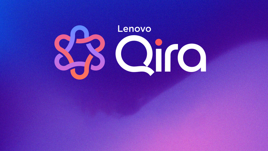 Lenovo and Motorola Qira interface shown across supported devices
