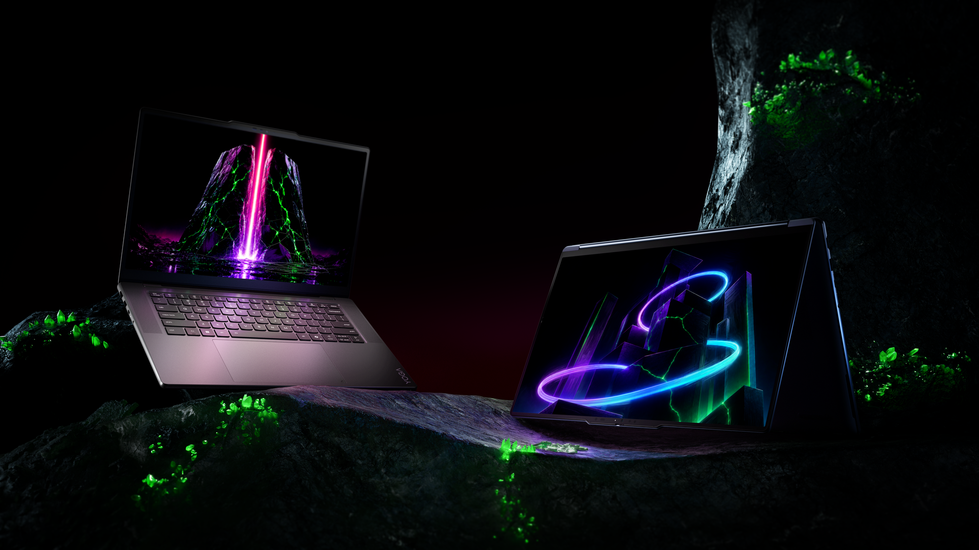 Lenovo Yoga creator devices shown for the Smart Canvas cross-device concept
