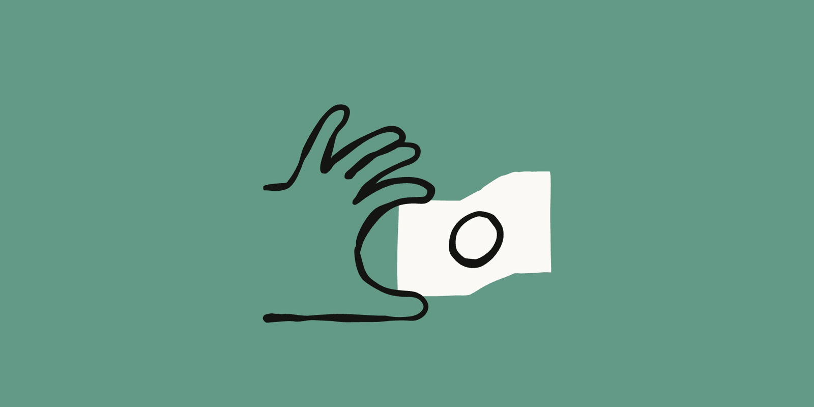 Anthropic's official Salesforce in Claude launch illustration showing a hand and a banknote